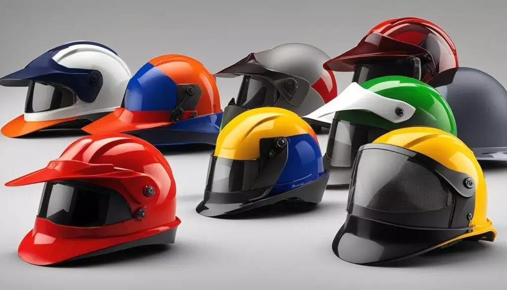 safety helmet with earmuff supplier