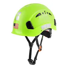 high quality safety helmet green