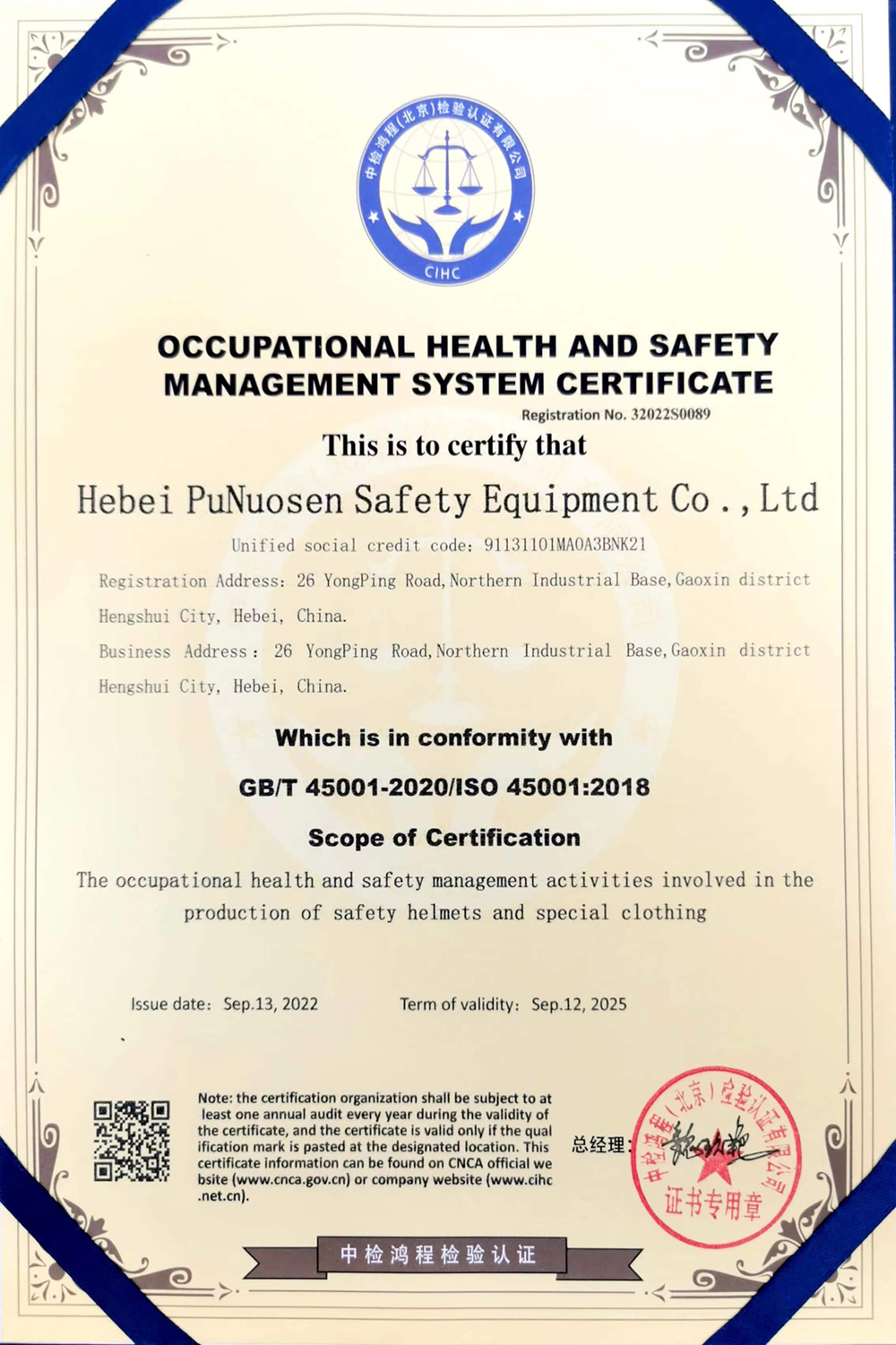 sop safety helmet factories
